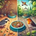 Pet Bird Food vs. Wild Bird Food